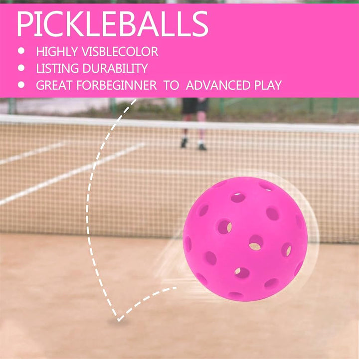 Outdoor Pickleball Paddle | 40 & 26 Hole Balls