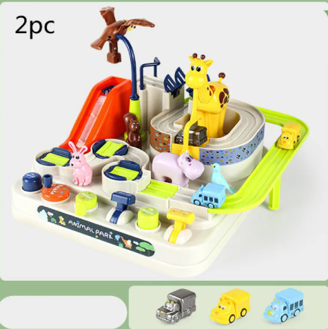 Adventure Parking Lot Toy Car Track