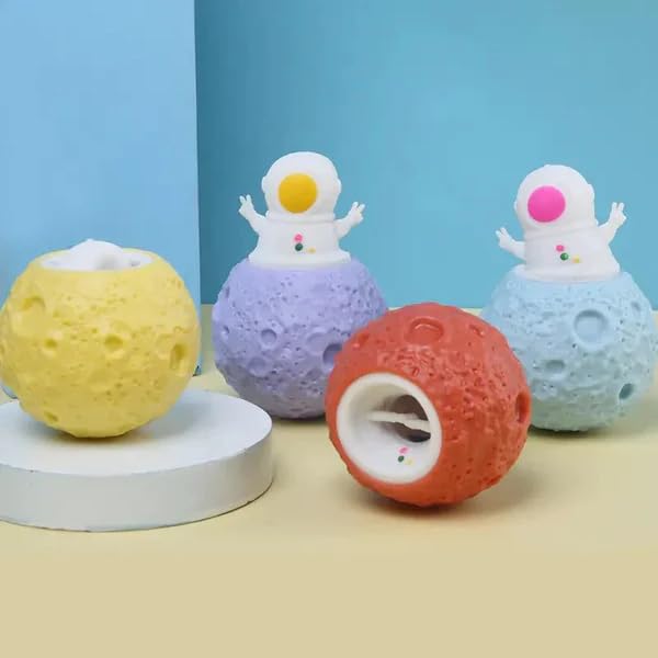Astronaut Planet Squeeze Music Toy
