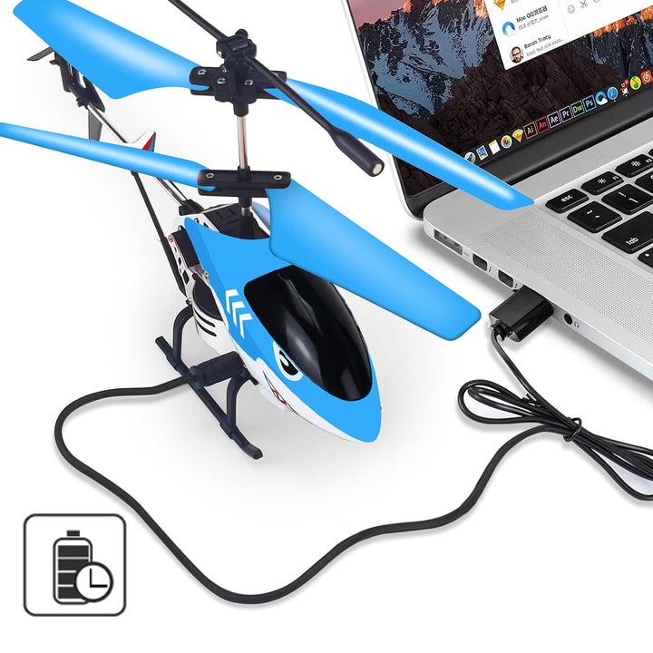 Shark RC Helicopter with Gyro & LED Light