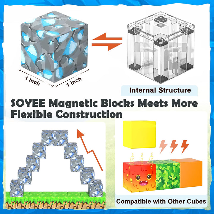 Forest Mine Magnetic Building Blocks