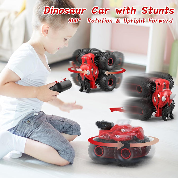 Dinosaur 4WD Stunt RC Car