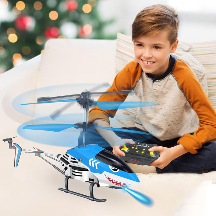 Shark RC Helicopter with Gyro & LED Light