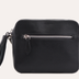 Genuine Pebble Leather Crossbody Bag