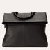 Genuine Pebble Leather Backpack with Adjustable Straps & Multiple Pockets