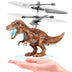 KPPIT Dinosaur Toys Remote Flying Dinosaur Drone Infrared Induction RC Flying Ball Toy for Kids Boys Girls Gifts LED Light Helicopter Flying Drone Indoor and Outdoor Games Toys for Age 8 9 10 11 12+