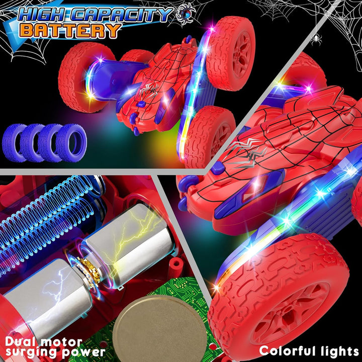 Spider 2.4GHz RC Stunt Car with Lights