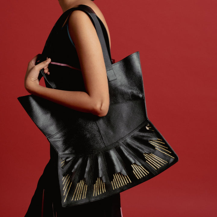 Urumi Tote in Black - Econock