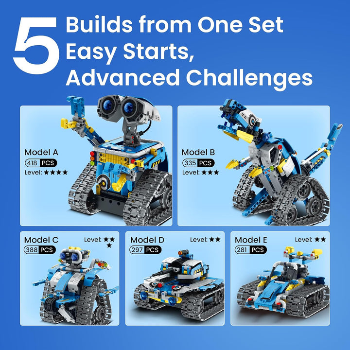 STEM Robot Building Kit for Kids