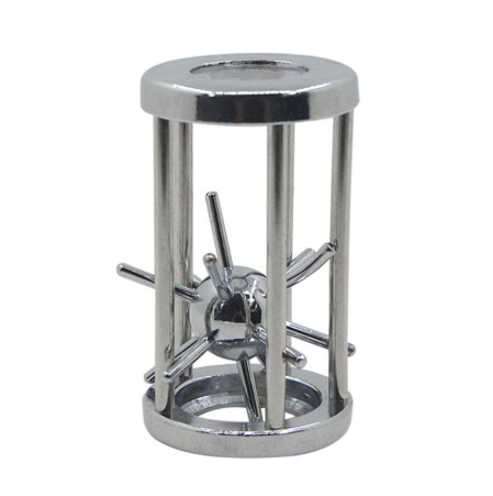 Alloy Unlocking Puzzle Toy - Nostalgic Magic Ring