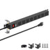 CRST 8-Outlet Mountable Metal Power Strip | 4-Way Bracket Mount, 2100J