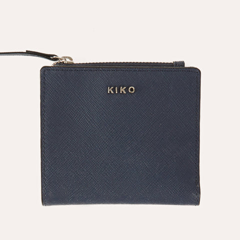 Coin Purse Genuine Saffiano Leather Wallet