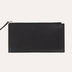 Genuine Pebble Leather Wallet with 6 Card Slots, 3 Bill Sleeves & Zip Coin Pouch