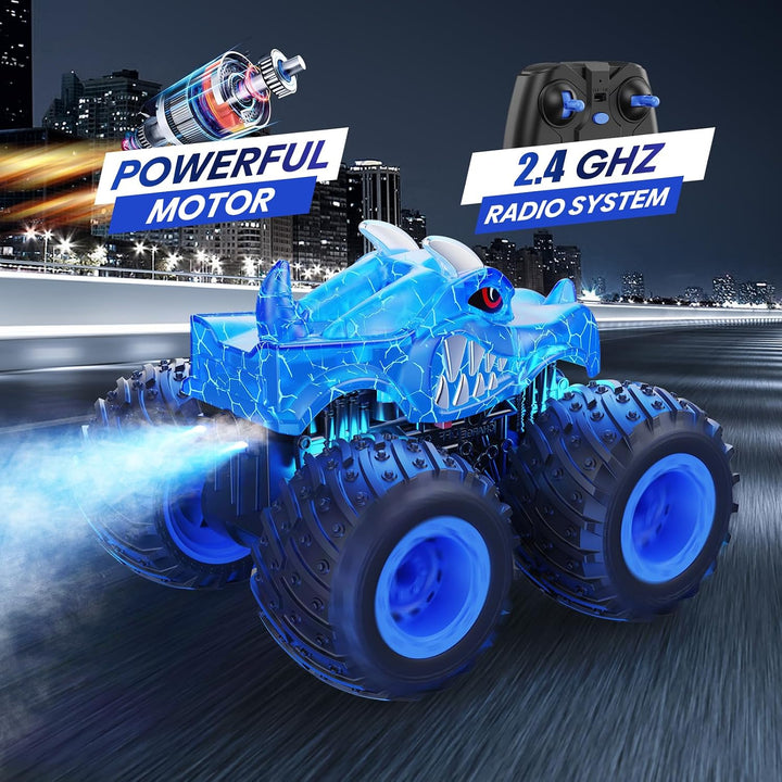 Dinosaur 4WD Stunt RC Car