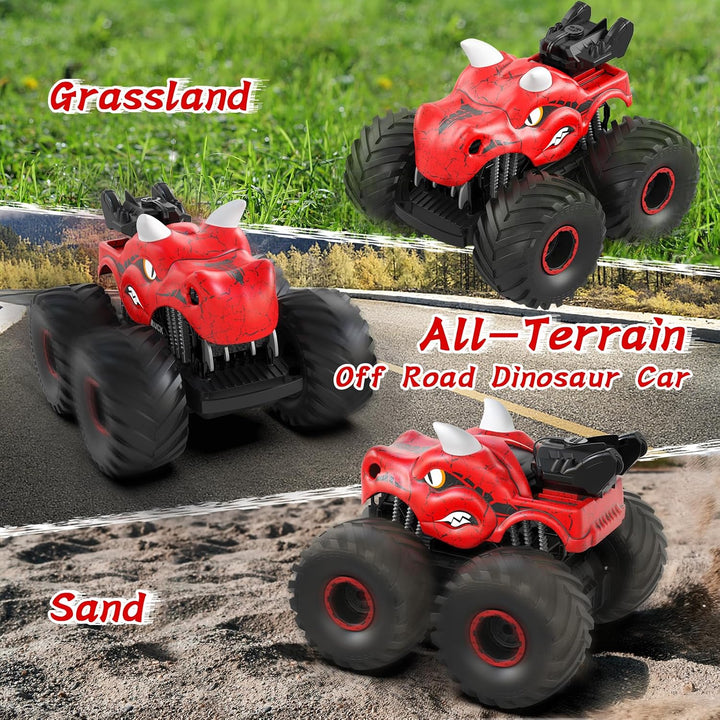 Dinosaur 4WD Stunt RC Car