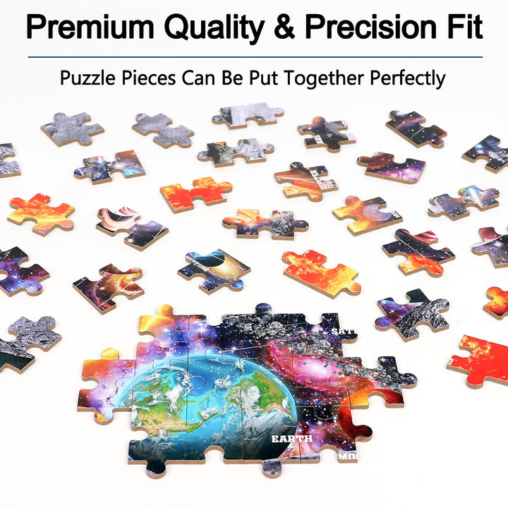 Flixme 60-Piece Space Puzzle for Kids