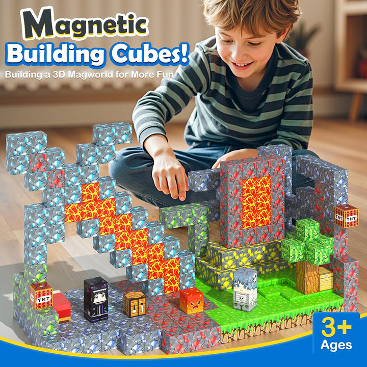 Forest Mine Magnetic Building Blocks