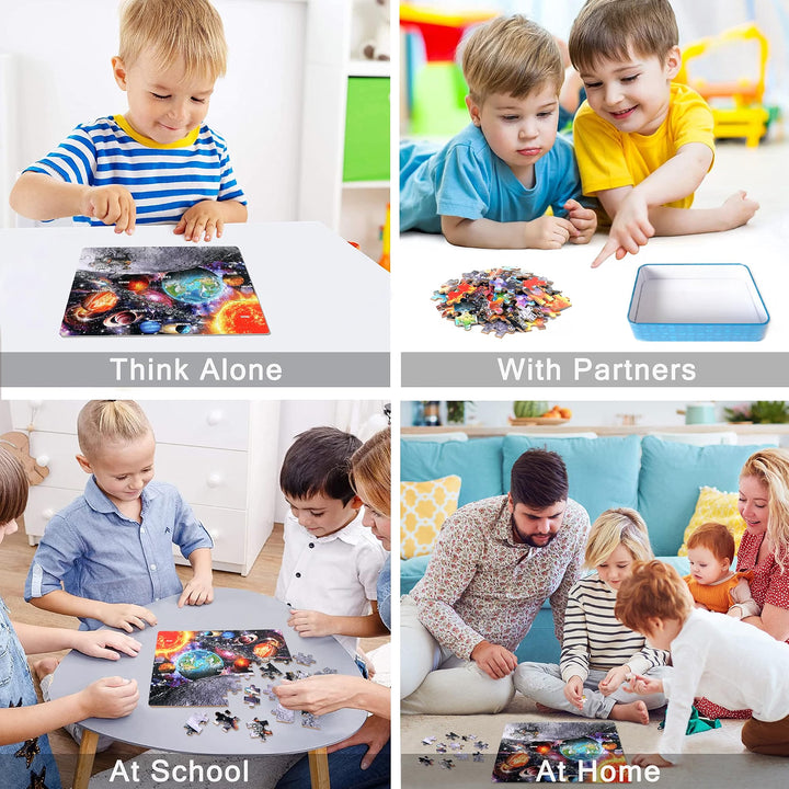 Flixme 60-Piece Space Puzzle for Kids
