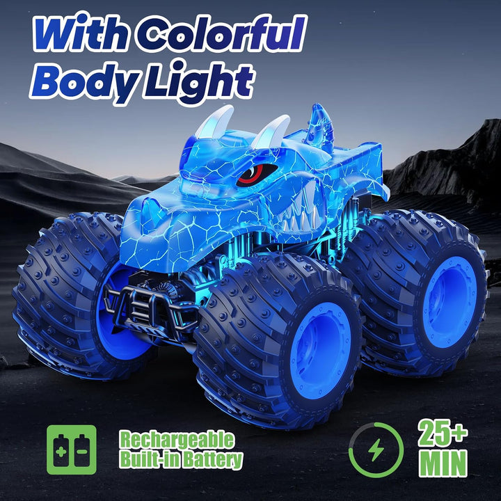 Dinosaur 4WD Stunt RC Car