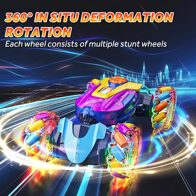 Gesture Sensing 4WD RC Stunt Car