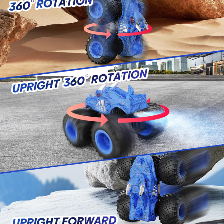 Dinosaur 4WD Stunt RC Car