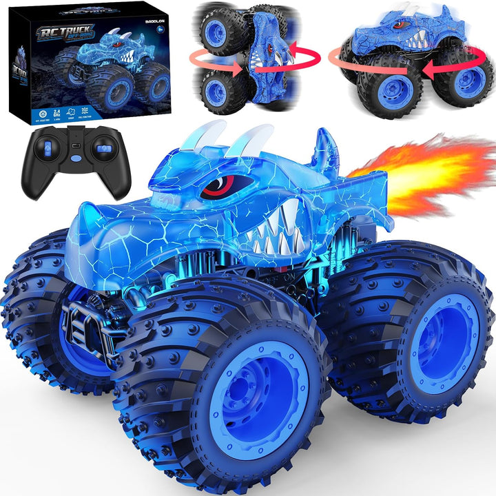 Dinosaur 4WD Stunt RC Car