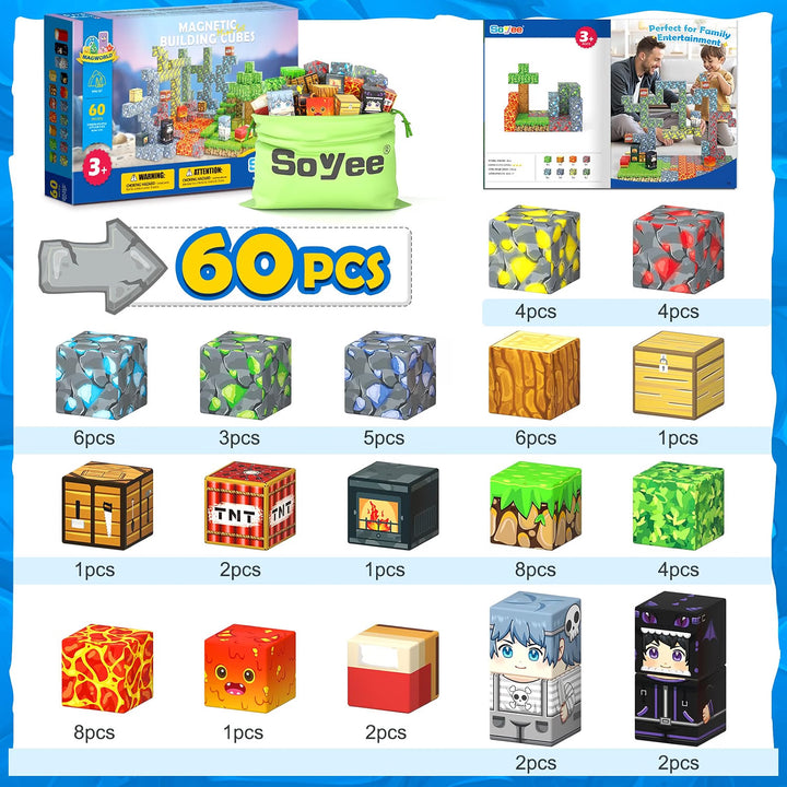 Forest Mine Magnetic Building Blocks
