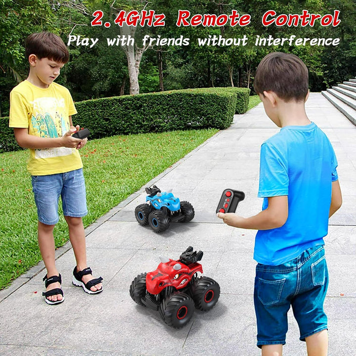 Dinosaur 4WD Stunt RC Car