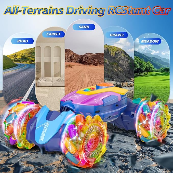 Gesture Sensing 4WD RC Stunt Car