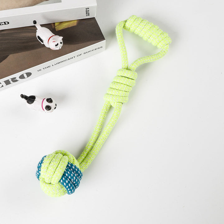Chew Rope Animal Shape Dog Toy – Durable Cotton & Polyester Interactive Tug & Chew Toy for Dogs