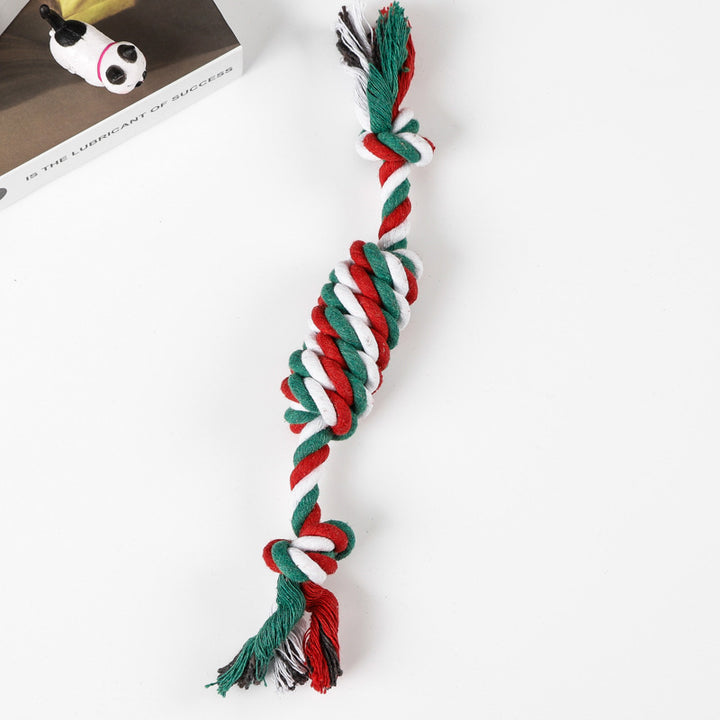 Chew Rope Animal Shape Dog Toy – Durable Cotton & Polyester Interactive Tug & Chew Toy for Dogs