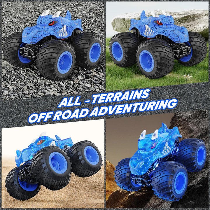 Dinosaur 4WD Stunt RC Car