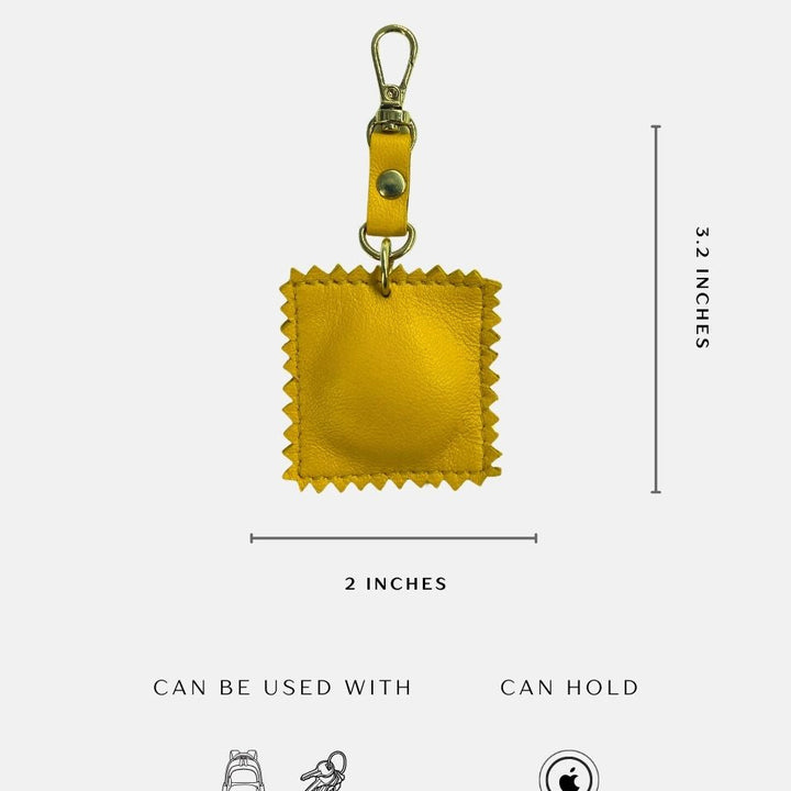 Ravioli AirTag Bag Charm