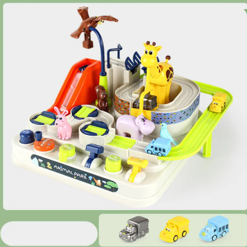 Adventure Parking Lot Toy Car Track