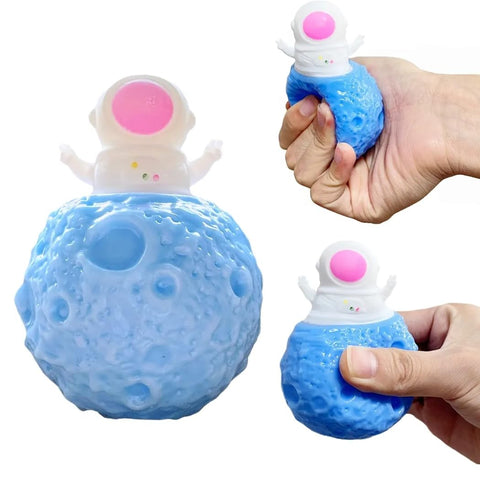 Astronaut Planet Squeeze Music Toy