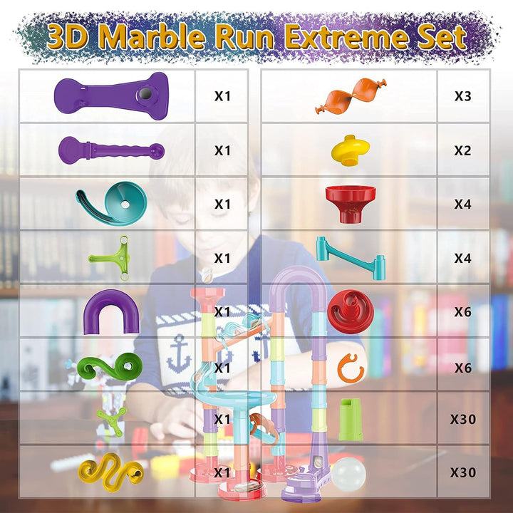 3D Maze Puzzle Track Building Blocks