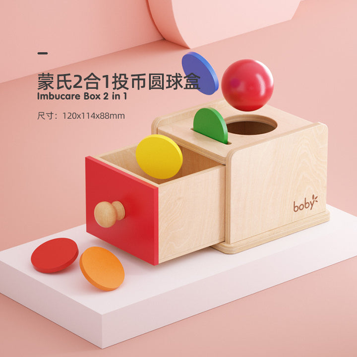 Montessori Shape Matching Puzzle Toy for Toddlers