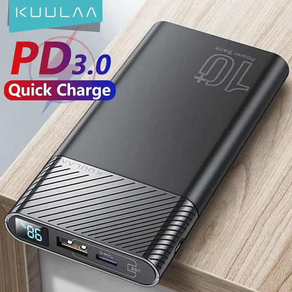 KUULAA Power Bank 10000mAh FLIXME WORLD