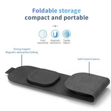 30W 3 In 1 Magnetic Wireless Charger Pad For iPhone FLIXME WORLD