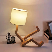 Table Lamp Robot Shape FLIXME WORLD