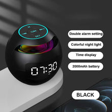 Mini LED Display Alarm Clock Bluetooth Speaker FLIXME WORLD