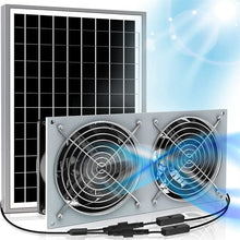 Solar Power Ventilation Fan FLIXME WORLD