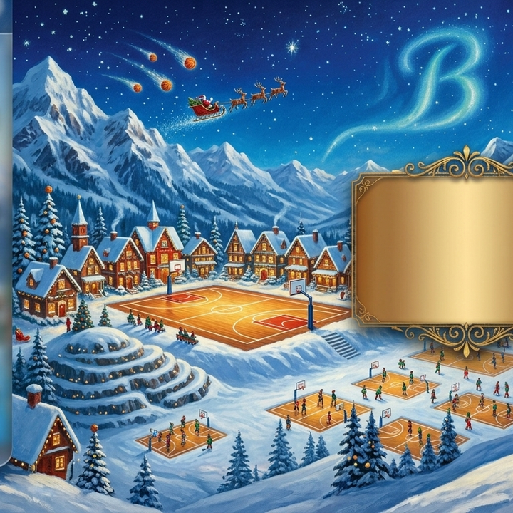 1000-Piece Christmas Winter Town Puzzle