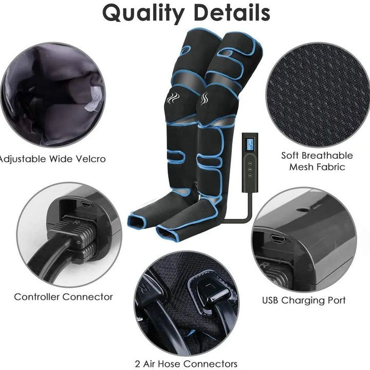 360° Foot Air Pressure Leg Massager FLIXME WORLD