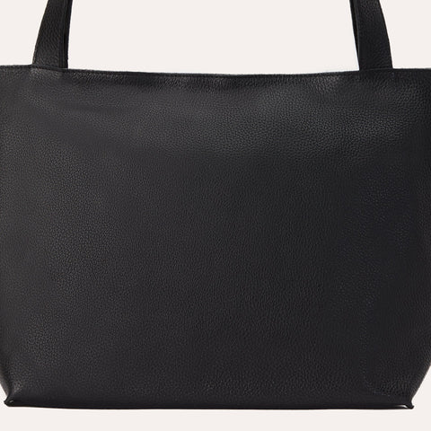 On The Go Genuine Leather Tote Bag