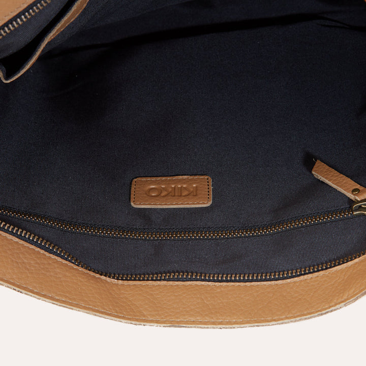 On The Go Genuine Leather Tote Bag