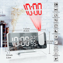 LED Digital Projection Clock FLIXME WORLD