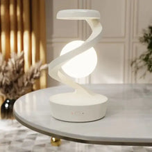 Rotating Moon Desk Lamp with Wireless Phone Charging