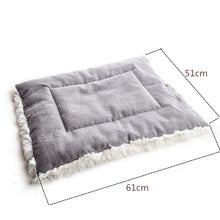 Keep Your Pet Cozy with Coral Fleece Pet Bed FLIXME WORLD