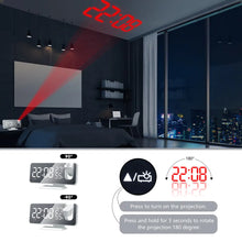 LED Digital Projection Clock FLIXME WORLD